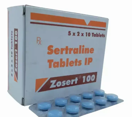 설트랄린 Zosert 100mg