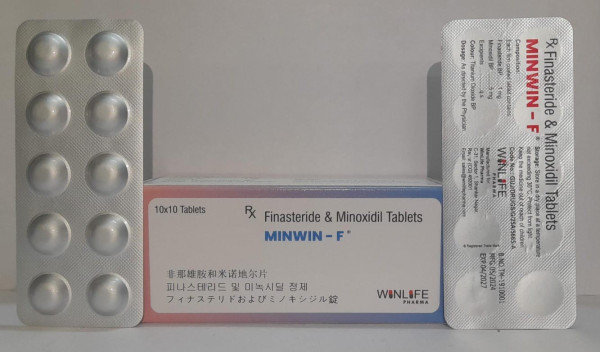 민윈에프 MINWIN-F 600정 미녹시딜5mg+피나스테리드1mg