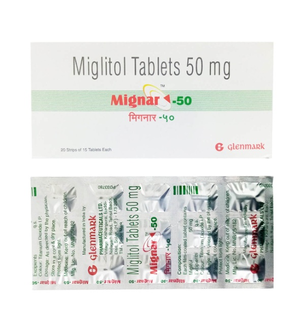 미그보스필름코팅정 미그보스정 미그리톨 Mignar 50mg