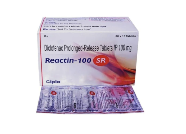 디클로페낙 Reactin 100mg (가정상비약)